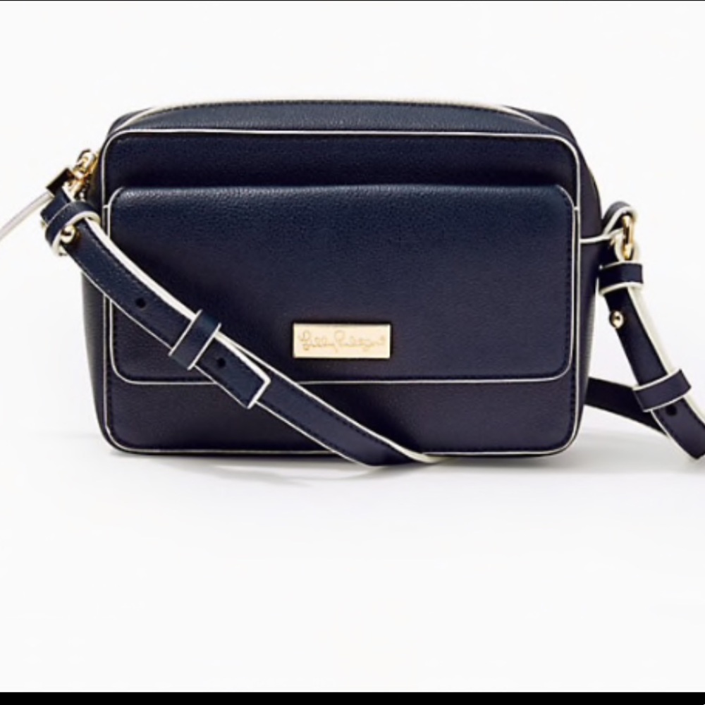 Lilly Pulitzer lilias navy crossbody